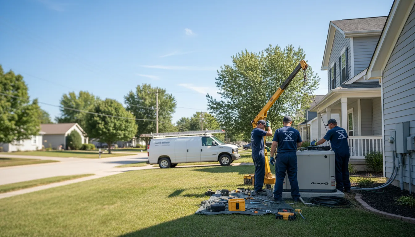 Generator Installation in Pleasant Plains, IL near me